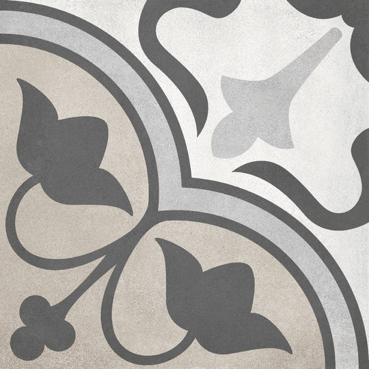 Crossville 8" x 8" Form Matte Porcelain Clover Deco Tile