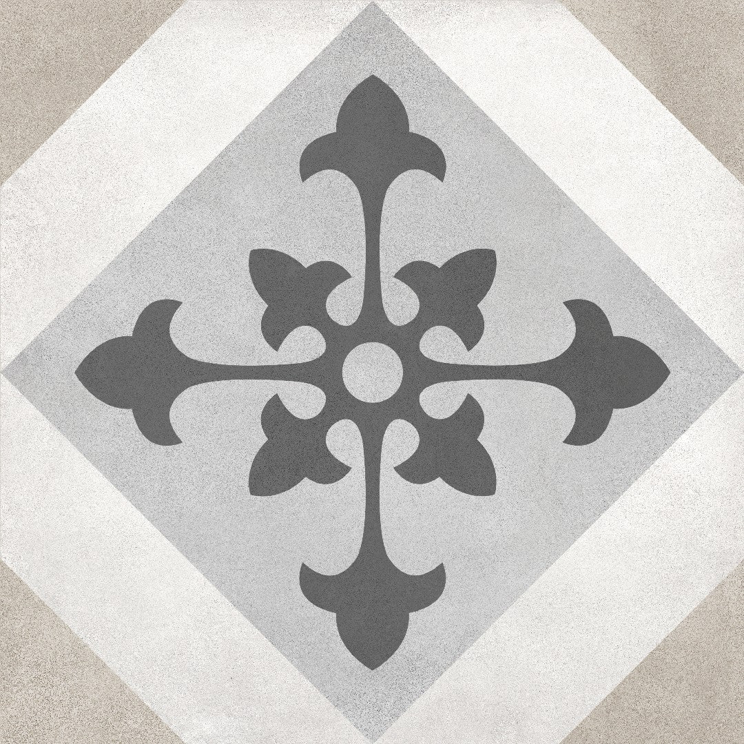 Crossville 8" x 8" Form Matte Porcelain Northstar Deco Tile