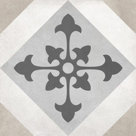 Crossville 8" x 8" Form Matte Porcelain Northstar Deco Tile