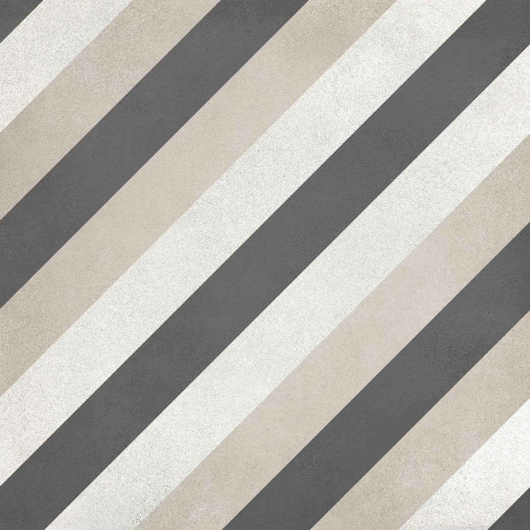 Crossville 8" x 8" Form Matte Porcelain Diamond Deco Tile