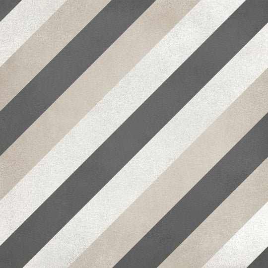Crossville 8" x 8" Form Matte Porcelain Diamond Deco Tile
