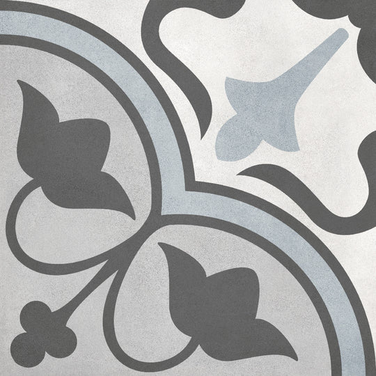 Crossville 8" x 8" Form Matte Porcelain Clover Deco Tile