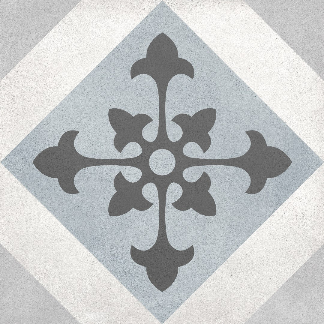 Crossville 8" x 8" Form Matte Porcelain Northstar Deco Tile