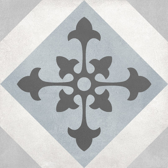 Crossville 8" x 8" Form Matte Porcelain Northstar Deco Tile