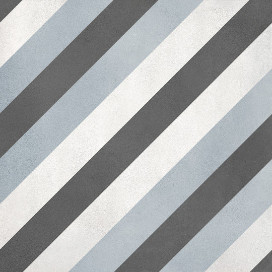 Crossville 8" x 8" Form Matte Porcelain Diamond Deco Tile
