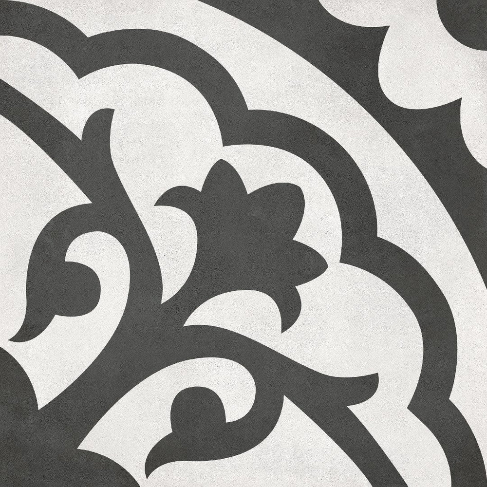 Crossville 8" x 8" Form Matte Porcelain Lotus Deco Tile
