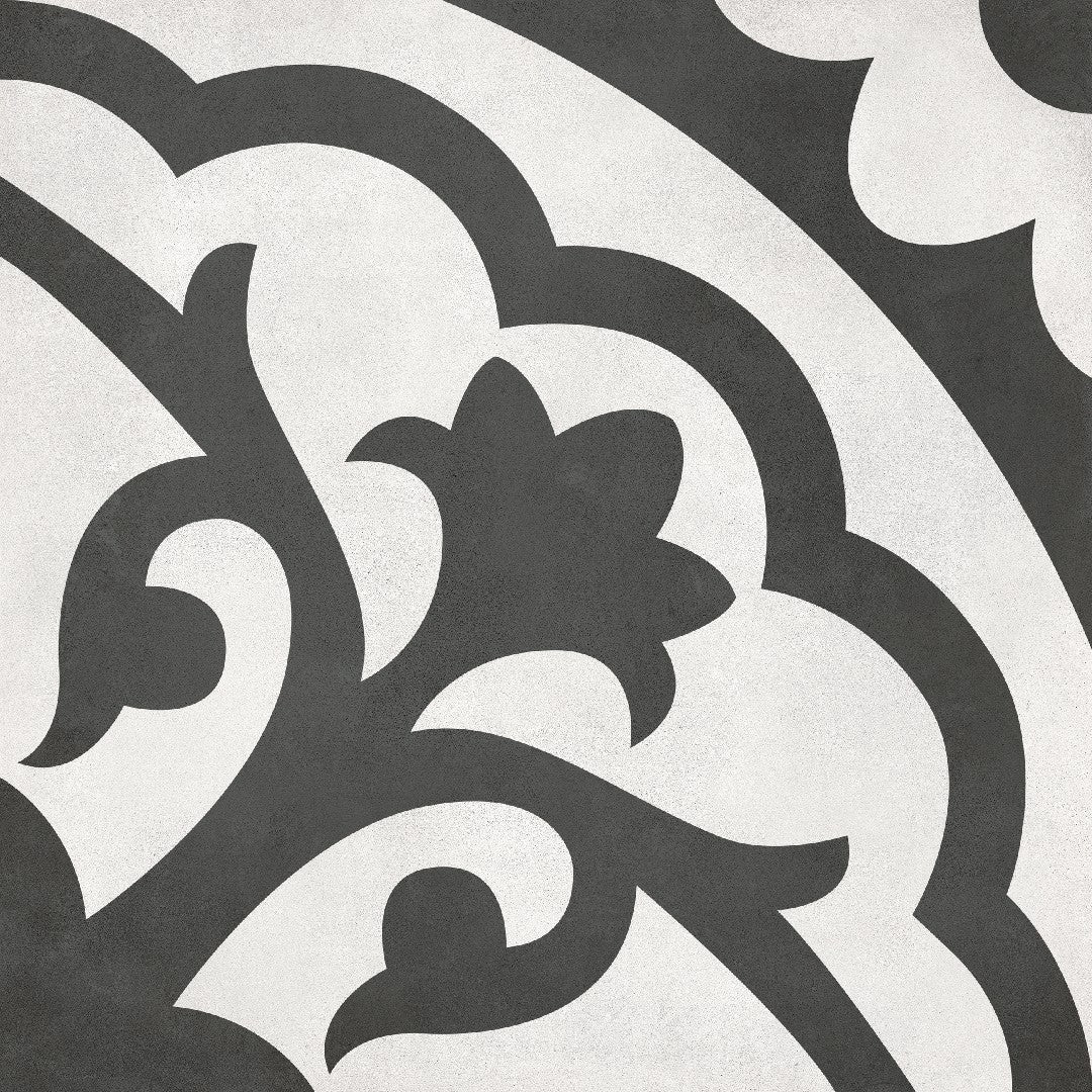Crossville 8" x 8" Form Matte Porcelain Lotus Deco Tile