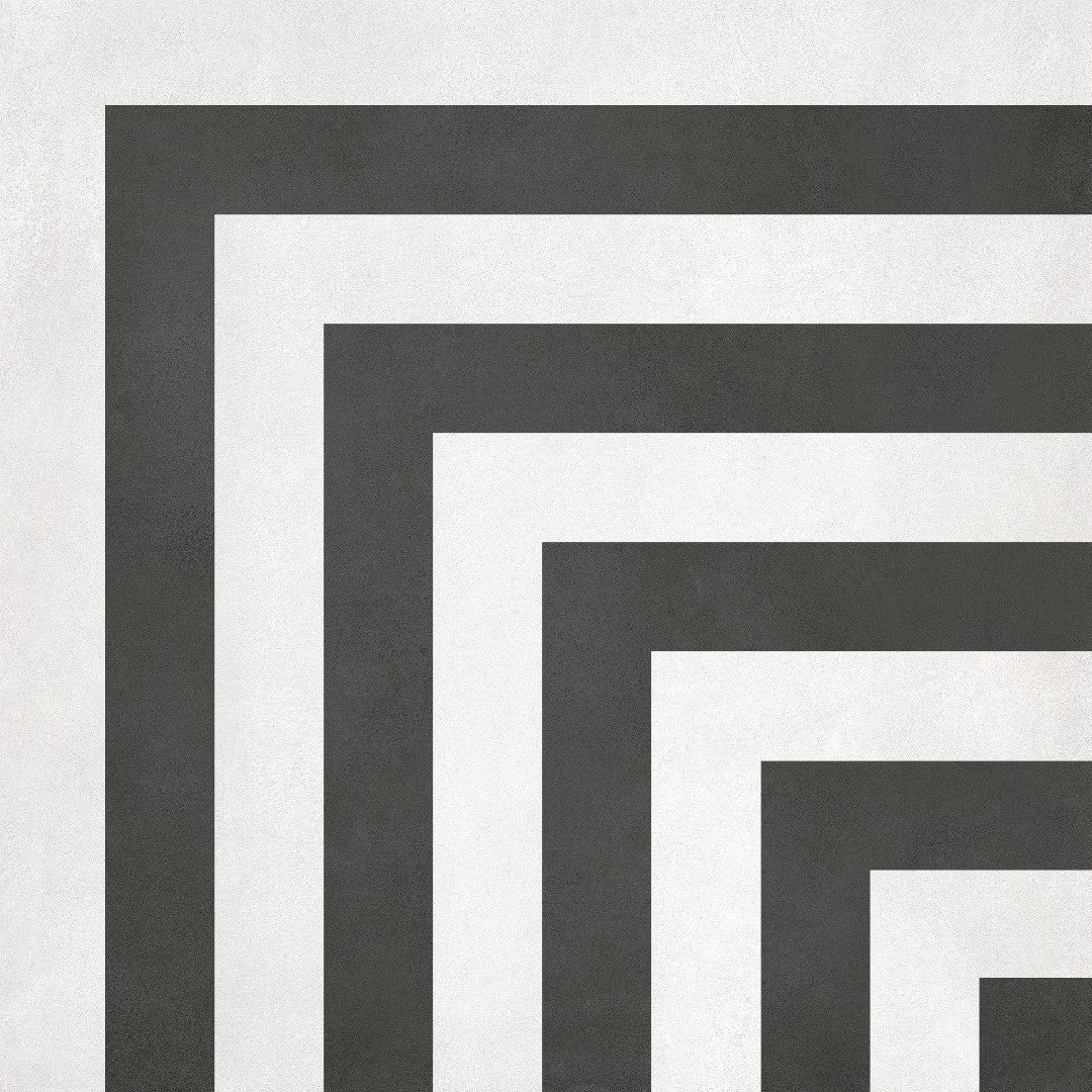 Crossville 8" x 8" Form Matte Porcelain Geo Deco Tile