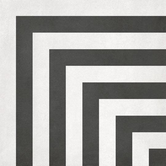 Crossville 8" x 8" Form Matte Porcelain Geo Deco Tile