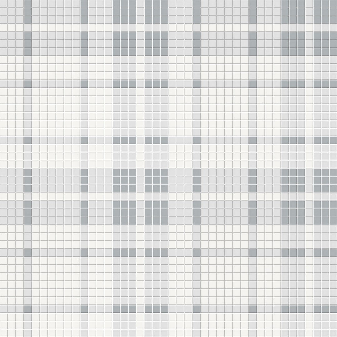 Crossville-Studios-12-x-12-Soho-Patterned-Matte-Plaid-Porcelain-Mosaic-Afternoon-Blend