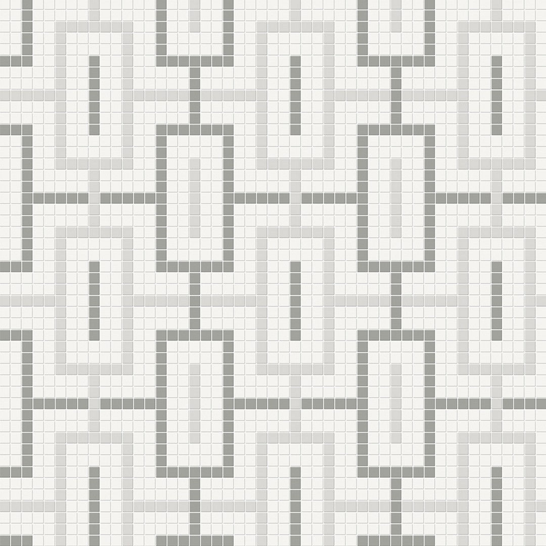 Crossville-Studios-12-x-12-Soho-Patterned-Matte-Chain-Porcelain-Mosaic-Evening-Blend