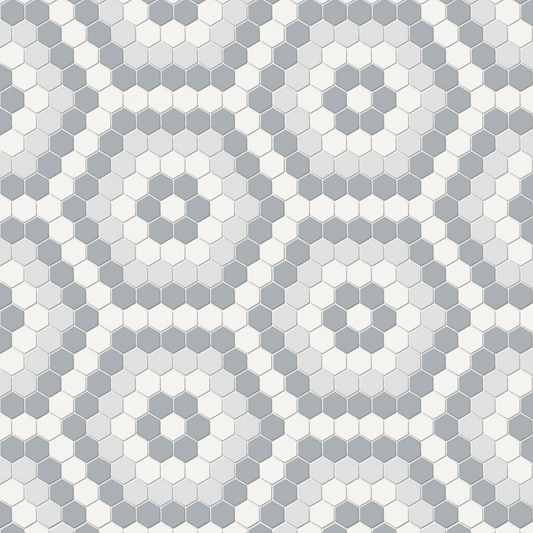 Crossville-Studios-8-x-14-Soho-Patterned-Matte-Hexagon-Porcelain-Mosaic-Afternoon-Blend