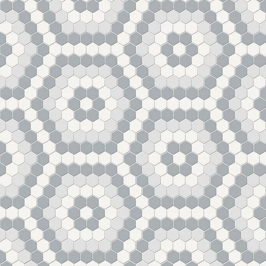 Crossville-Studios-8-x-14-Soho-Patterned-Matte-Hexagon-Porcelain-Mosaic-Afternoon-Blend