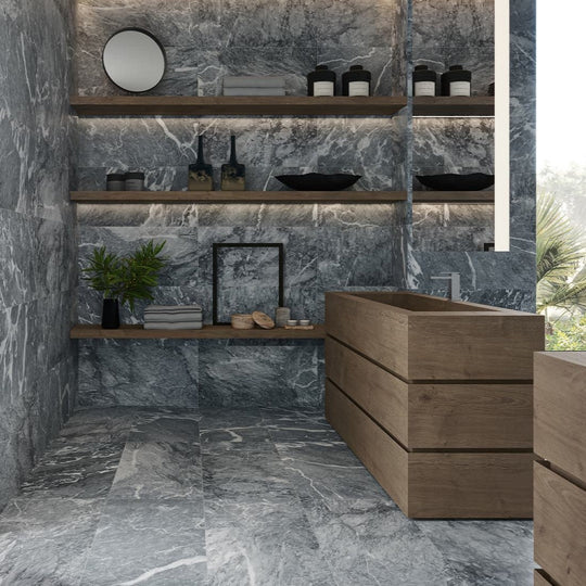 Anatolia-12-x-24-Natural-Stone-Brushed-Marble-Tile-Aqua-Intenso