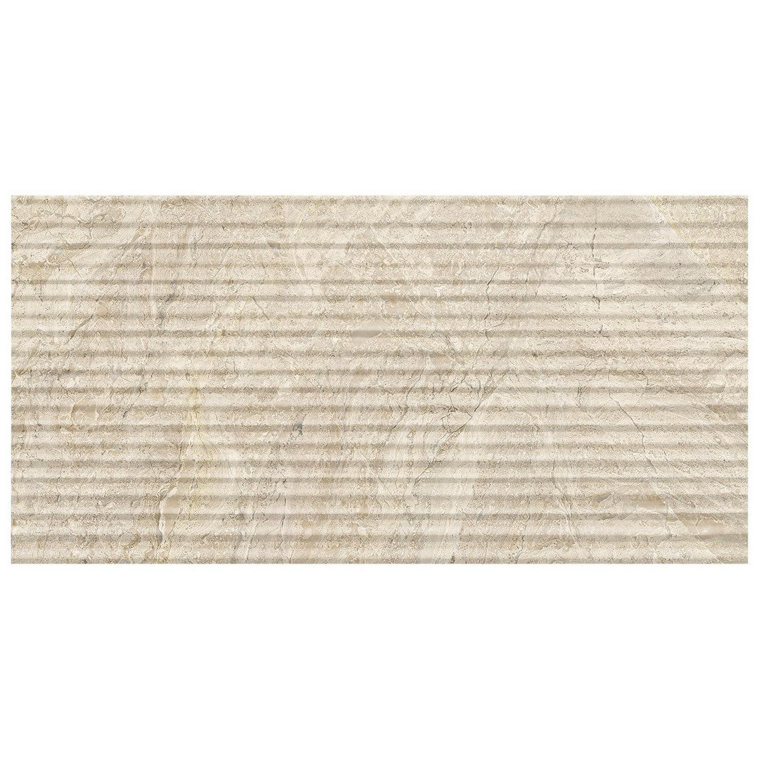 Anatolia 12" x 24" Natural Stone Honed Marble Curva Tile