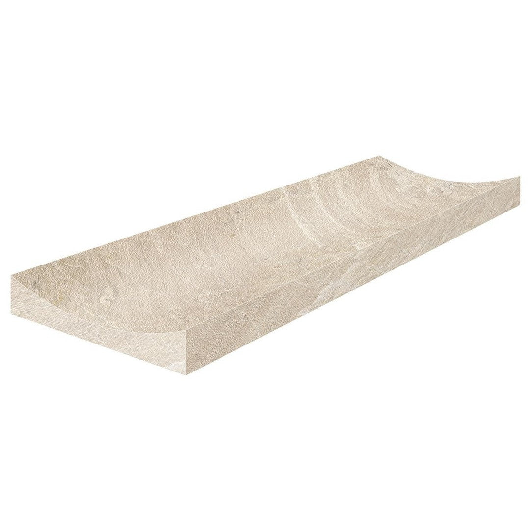 Anatolia 4" x 12" Natural Stone Honed Marble Fluto Tile