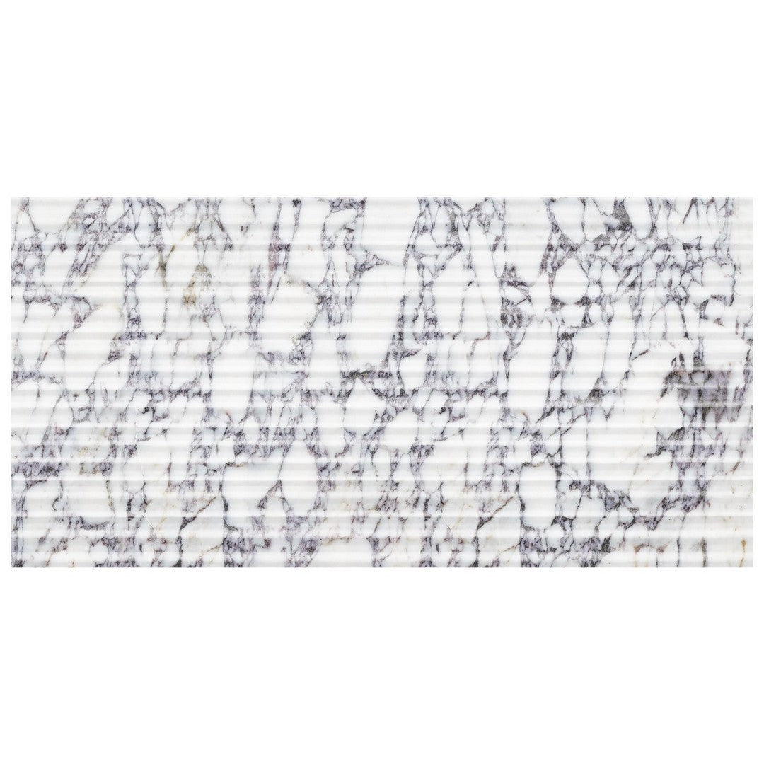 Anatolia 12" x 24" Natural Stone Honed Marble Curva Tile