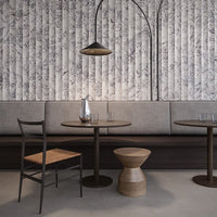 Anatolia 4" x 12" Natural Stone Honed Marble Fluto Tile