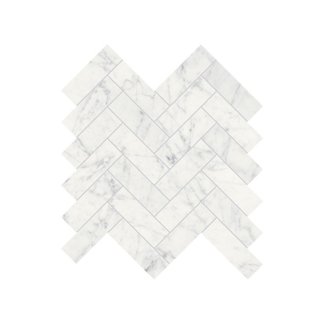 Anatolia 11" x 12" Natural Stone Polished Marble 1.25x4" Herringbone Mosaic