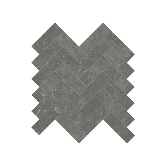 Anatolia 11" x 12" Natural Stone Polished Marble 1.25x4" Herringbone Mosaic