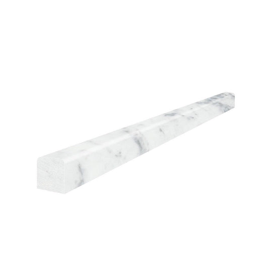 Anatolia 0.5" x 12" Natural Stone Honed Marble Deco Bar Flat Liner