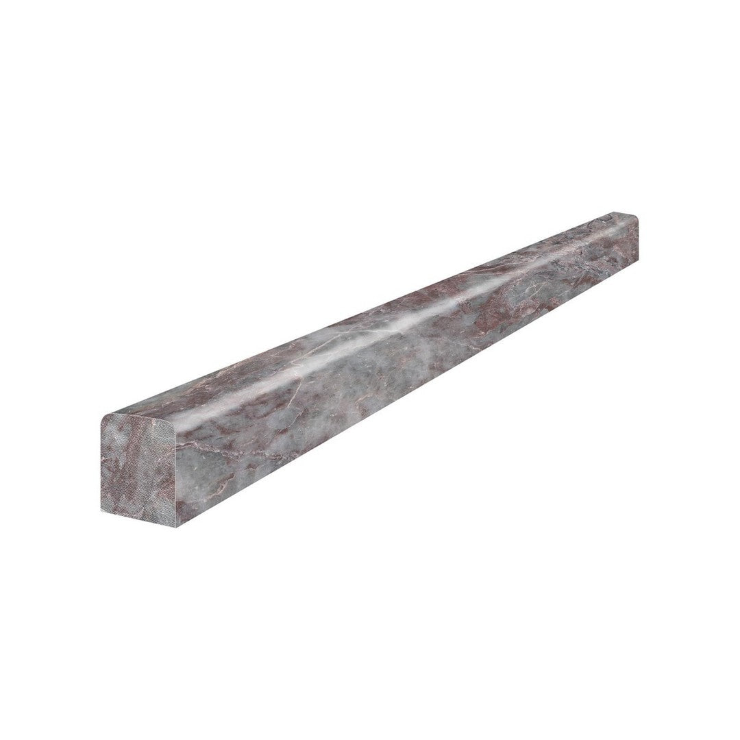 Anatolia 0.5" x 12" Natural Stone Honed Marble Deco Bar Flat Liner
