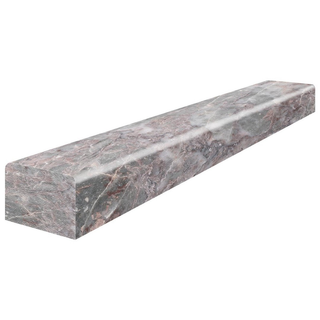 Anatolia 1.25" x 12" Natural Stone Honed Marble Deco Bar Flat Liner