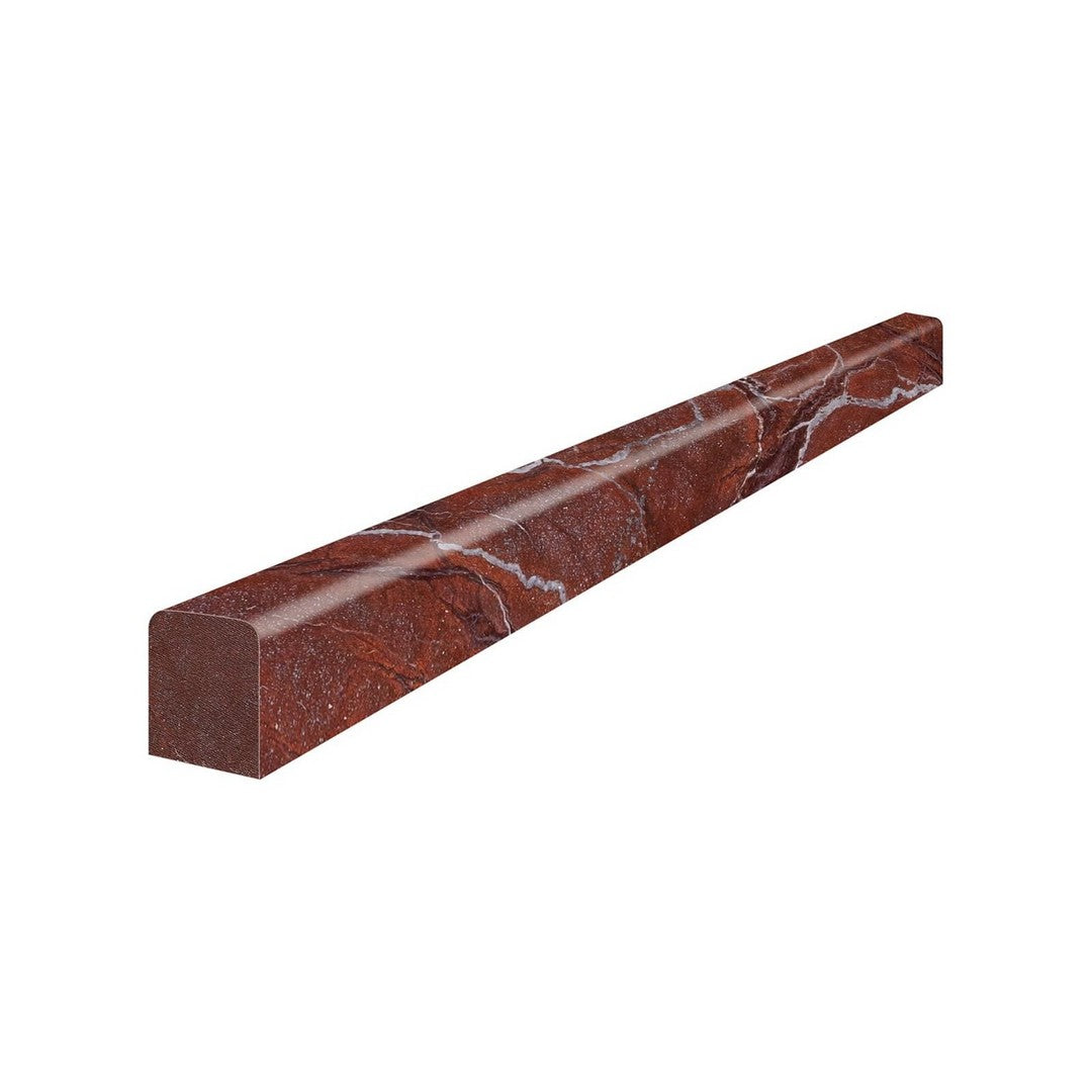 Anatolia 0.5" x 12" Natural Stone Polished Marble Deco Bar Flat Liner