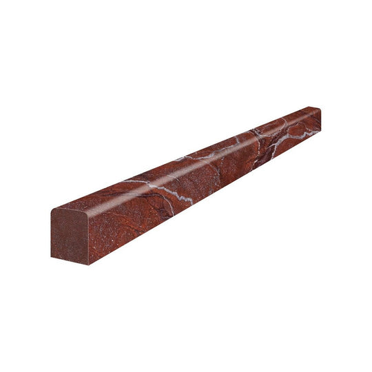 Anatolia 0.5" x 12" Natural Stone Polished Marble Deco Bar Flat Liner