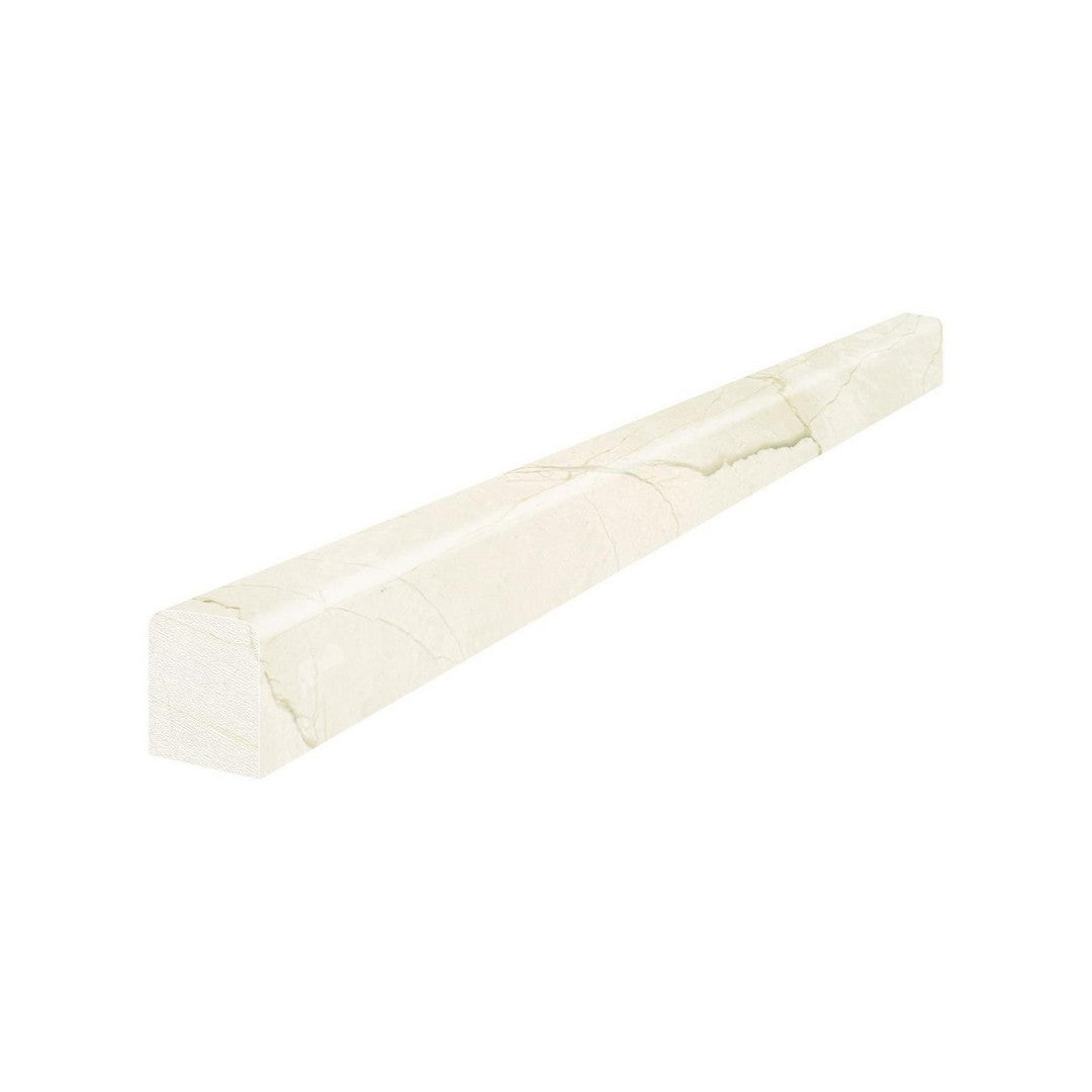 Anatolia 0.5" x 12" Natural Stone Honed Marble Deco Bar Flat Liner