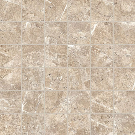 Crossville Studios 12" x 12" Regency Matte Porcelain 2" Mosaic