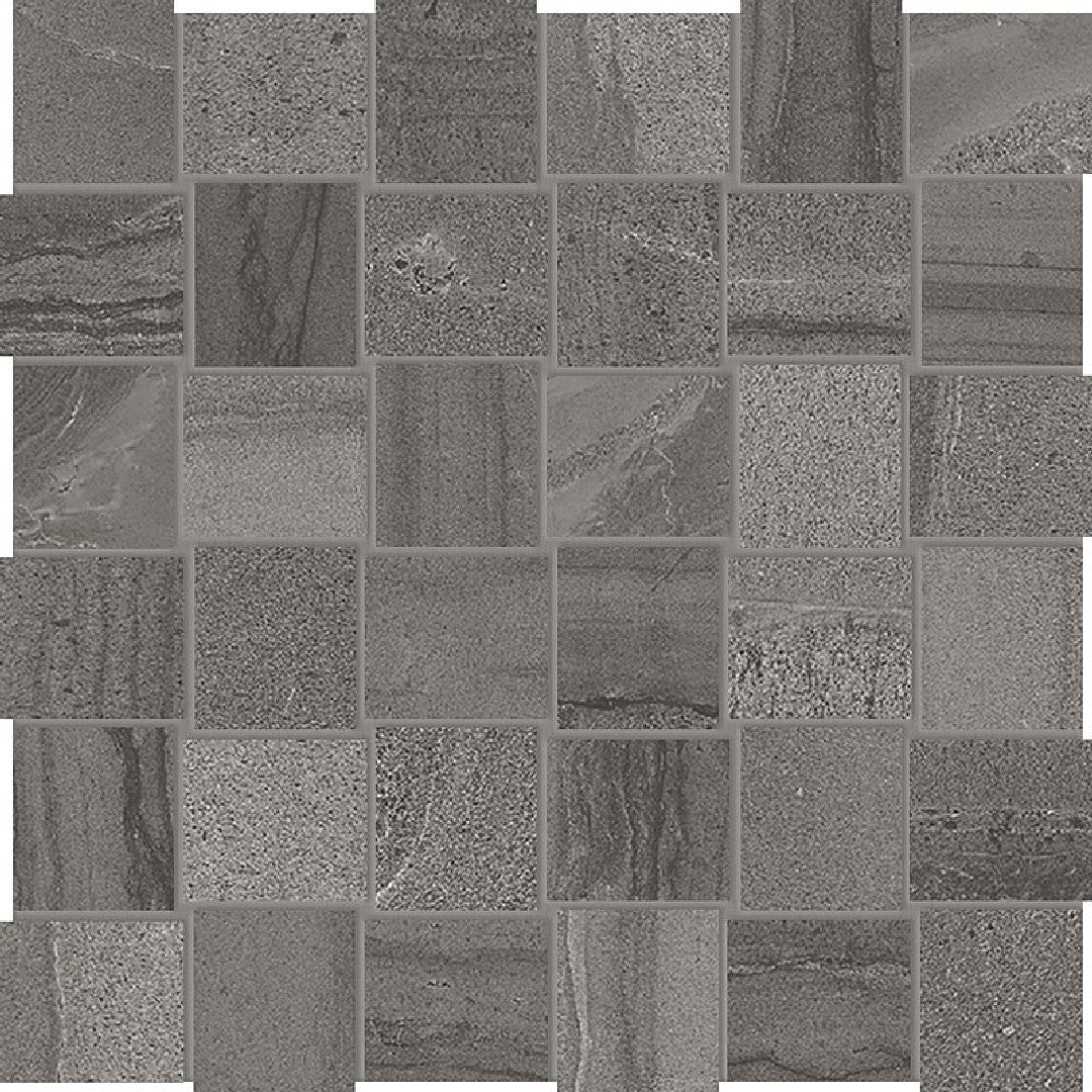 Crossville 12" x 12" Amelia Matte Porcelain 2" Basketweave Mosaic