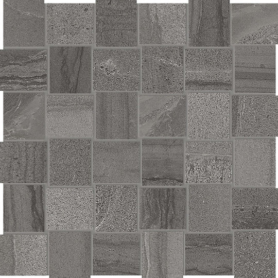 Crossville 12" x 12" Amelia Matte Porcelain 2" Basketweave Mosaic