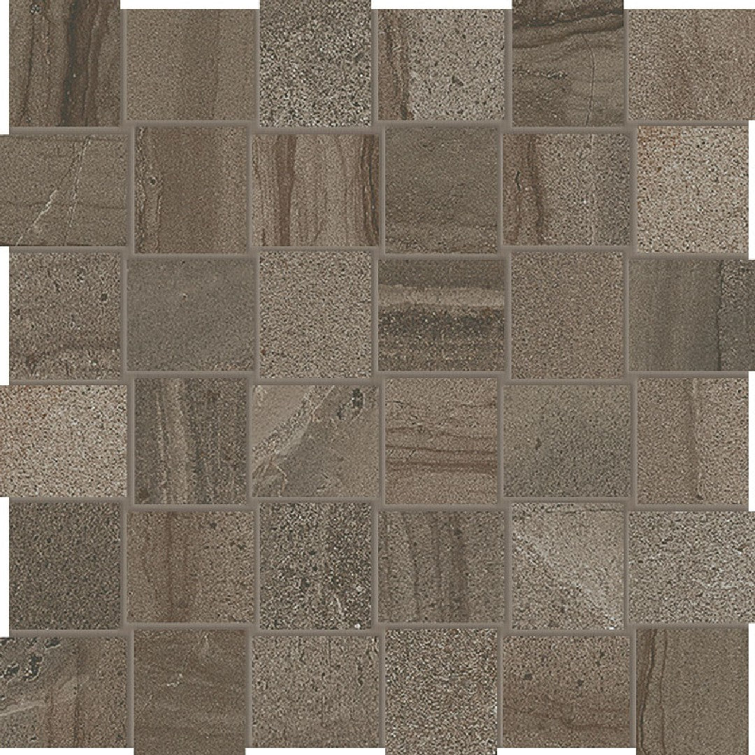 Crossville 12" x 12" Amelia Matte Porcelain 2" Basketweave Mosaic