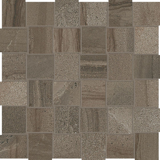 Crossville 12" x 12" Amelia Matte Porcelain 2" Basketweave Mosaic