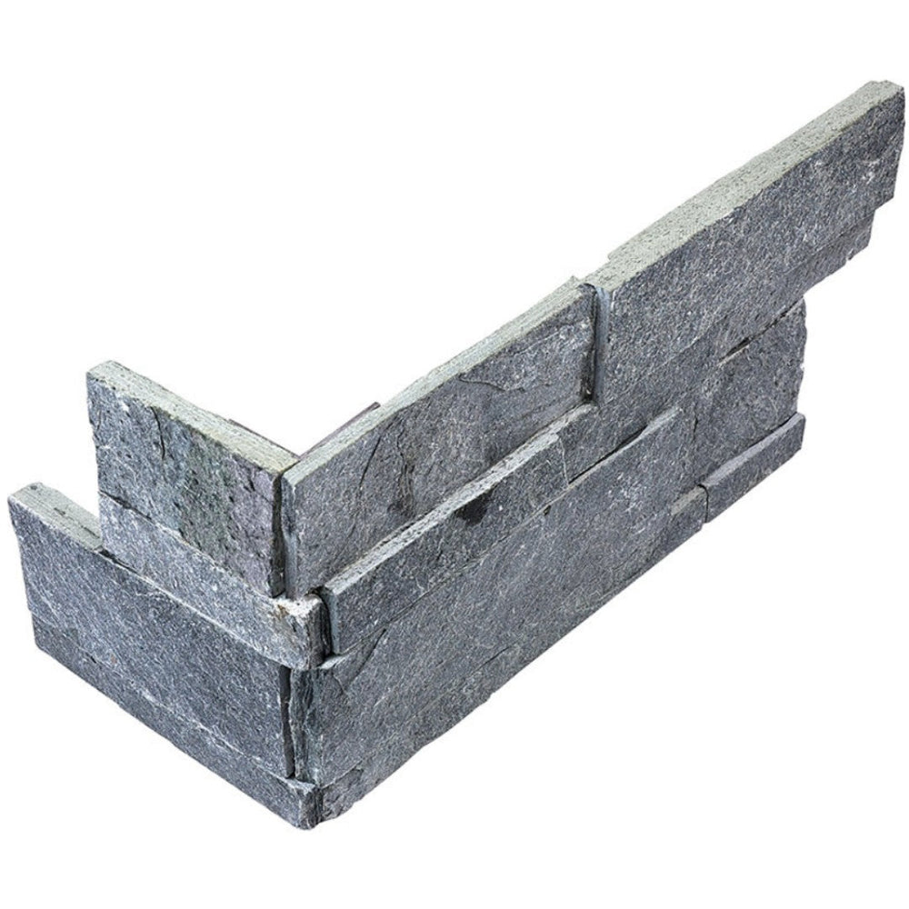 Crossville 6" x 18" Ledge Stone Textured Natural Stone Assembled Corner