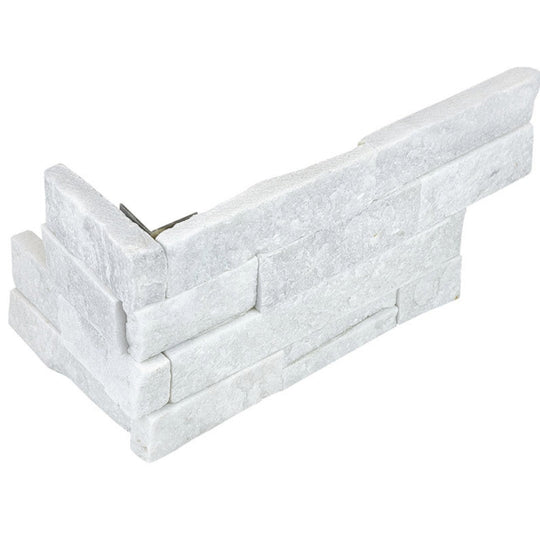 Crossville 6" x 18" Ledge Stone Textured Natural Stone Assembled Corner