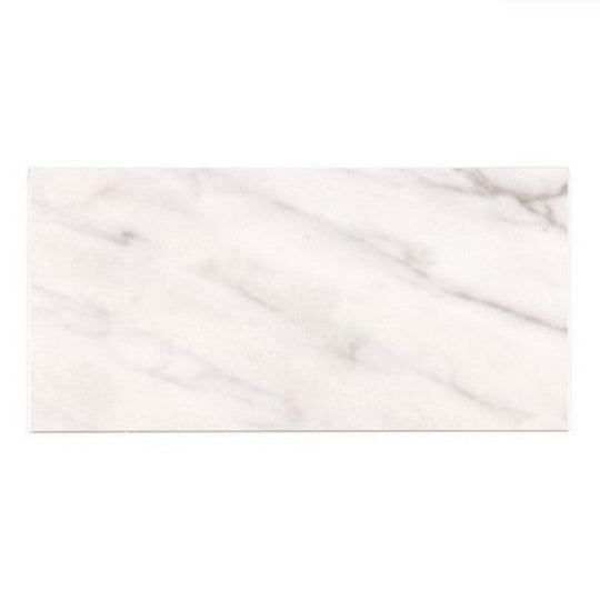 Tesoro 3" x 6" Classic Pressed Glossy Pocelain Bullnose