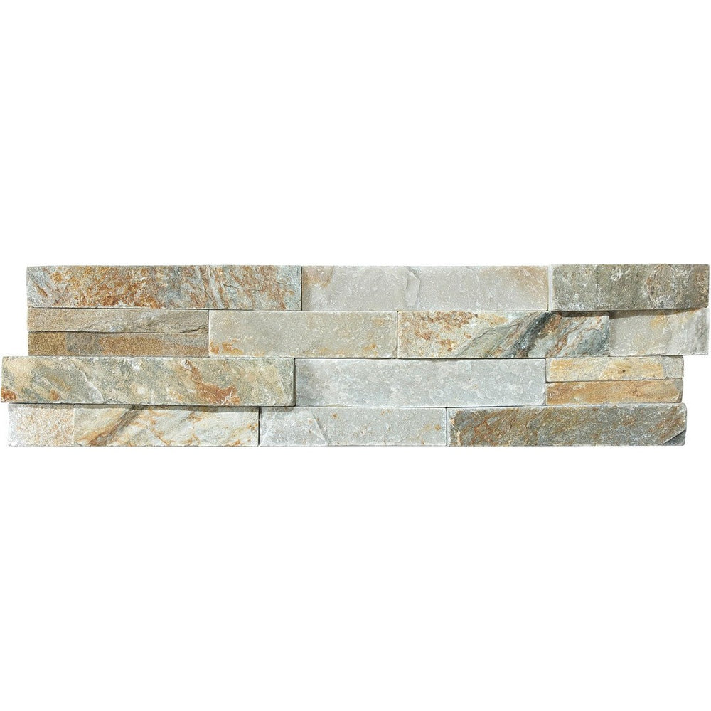 Tesoro 6" x 24" Ledgerstone Textured Natural Stone Ledger