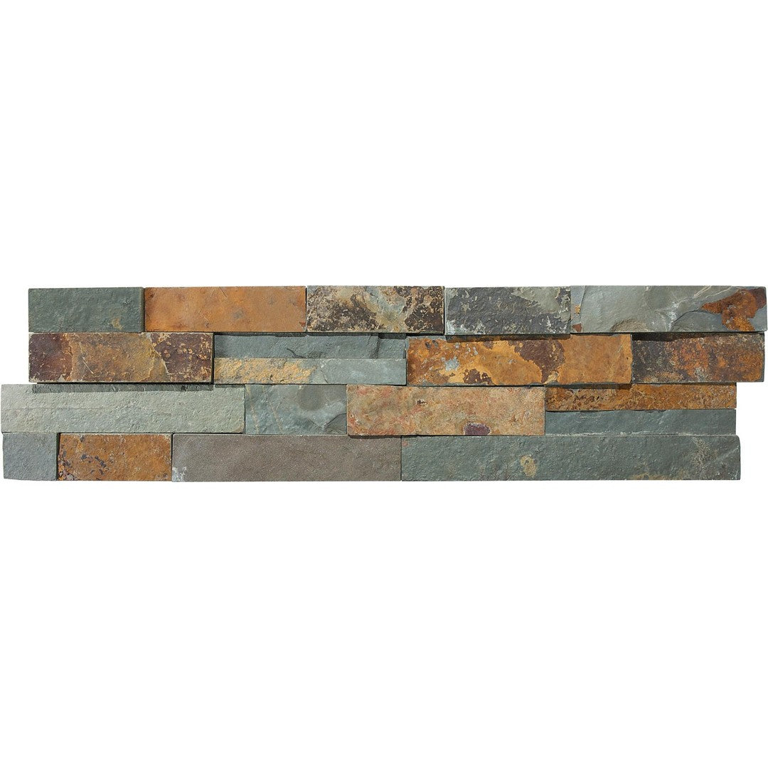 Tesoro 6" x 24" Ledgerstone Textured Natural Stone Ledger