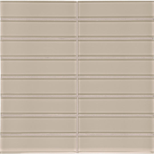 Tesoro 11.75" x 11.75" Element Stacked Glass Mosaic