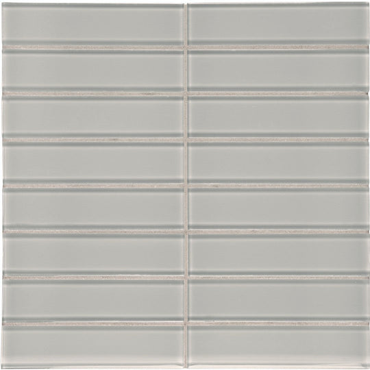 Tesoro 11.75" x 11.75" Element Stacked Glass Mosaic