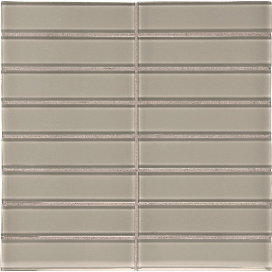 Tesoro 11.75" x 11.75" Element Stacked Glass Mosaic