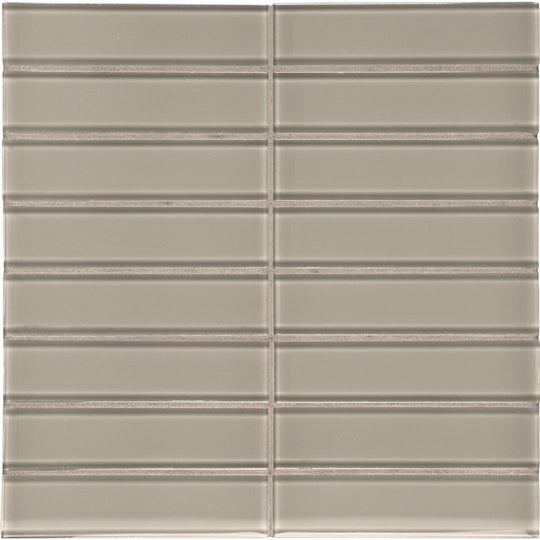 Tesoro 11.75" x 11.75" Element Stacked Glass Mosaic