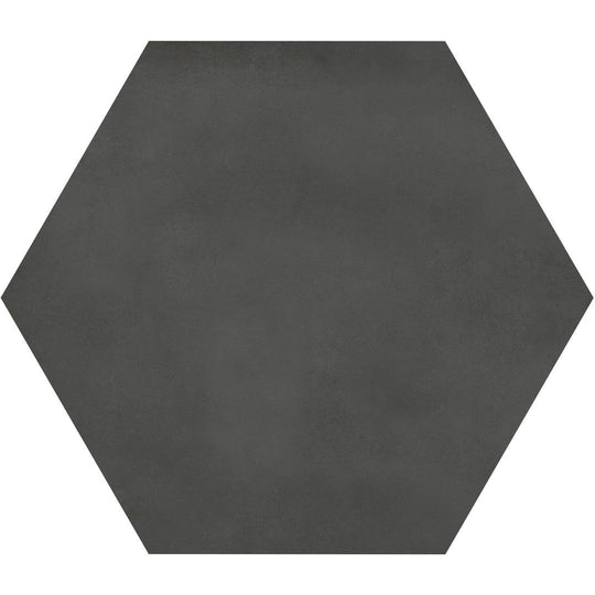 Tesoro 7" x 8" Form Pressed Matte Hexagon Porcelain Tile