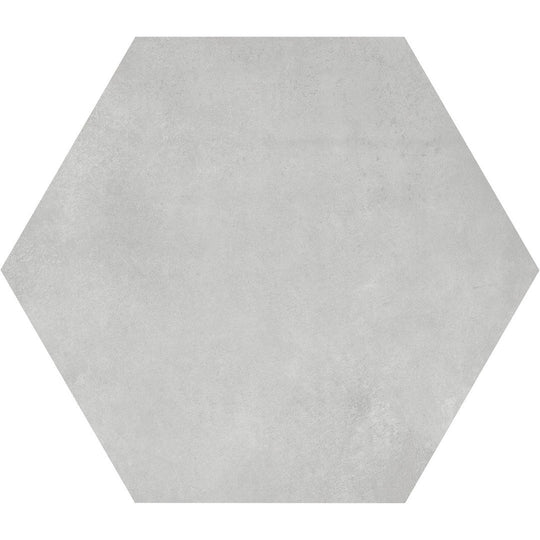 Tesoro 7" x 8" Form Pressed Matte Hexagon Porcelain Tile