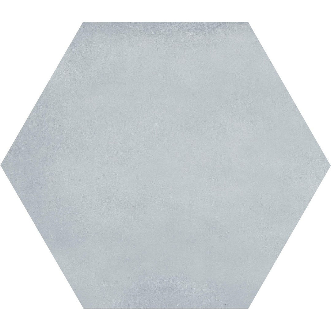 Tesoro 7" x 8" Form Pressed Matte Hexagon Porcelain Tile