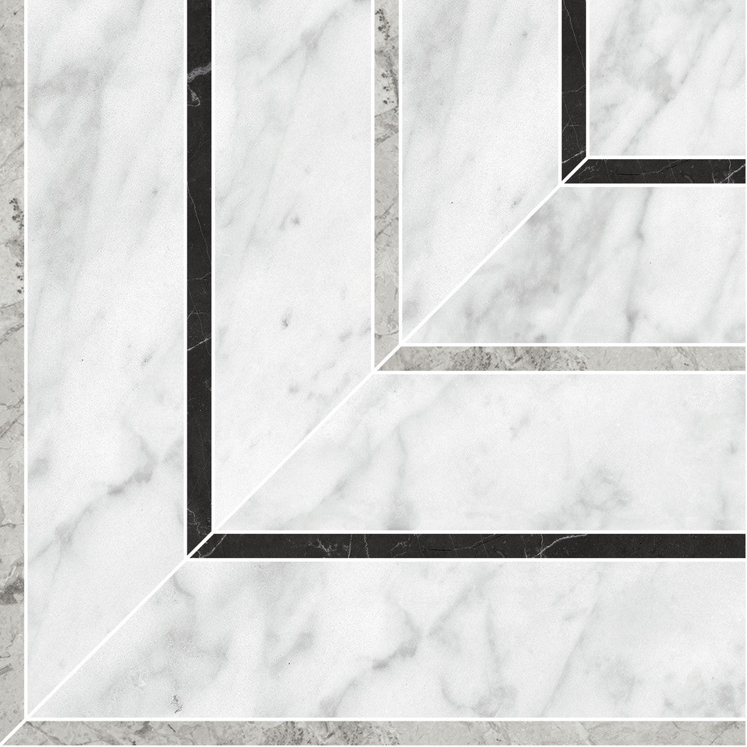 Tesoro 8" x 8" La Marca Rectified Matte Picco Porcelain Mosaic