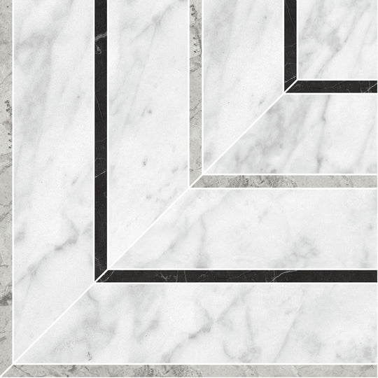 Tesoro 8" x 8" La Marca Rectified Matte Picco Porcelain Mosaic