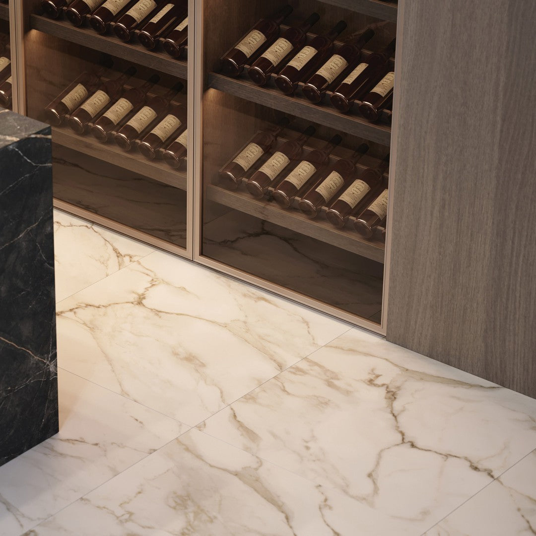 Tesoro-32-x-32-La-Marca-Rectified-Matte-Porcelain-Tile-Calacatta-Paonazzo